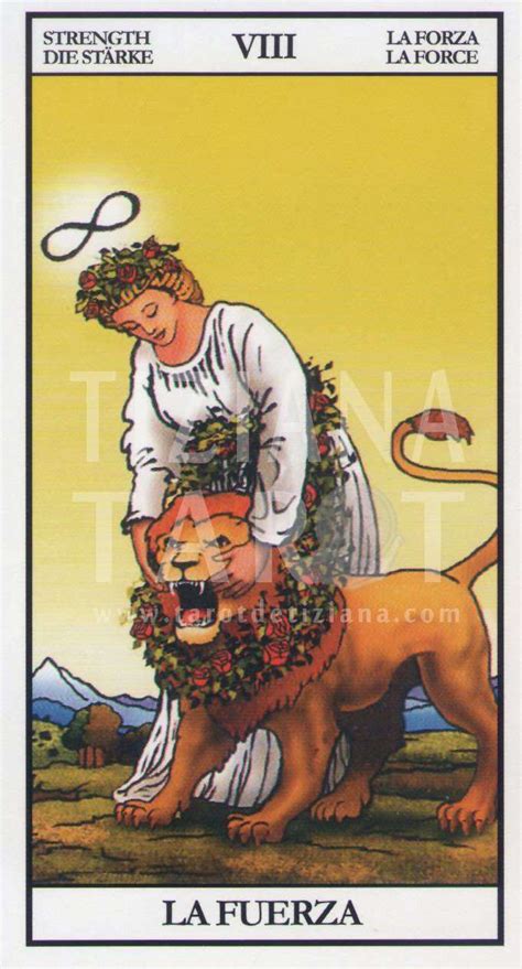 la fuerza tiziana|TarotdeTiziana